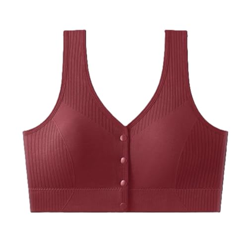 Image of Women's Maternity Nursing Bra, Front Open with Button Closure, Wirefree Padded, Seamless Inner, with Tube Bra,Pack of 1 (Free Size 30,32,34)