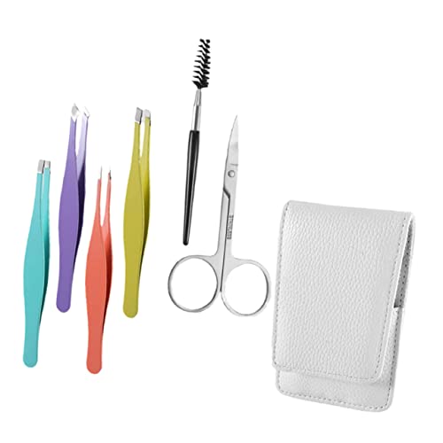 WOFASHPURET 1Set Portable Eyebrow Trimming Kit Eyebrow Tweezers for Professional Home Use Durable Grooming Tools for Eyebrow Shaping and Trimming