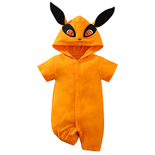 RELABTABY Cute Baby Boy Girl Romper Newborn Anime Onesie Toddler Halloween Cosplay Jumpsuit Outfit Clothes
