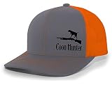 Men's Hunting Embroidered Coon Hunter Gun Dog Mesh...