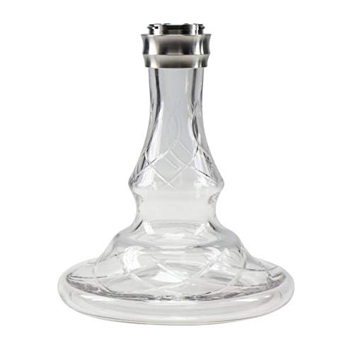 THE HOOKAH SKYWALKER HANDCUT FULL SET Shisha Hookah 48cm V2A Edelstahl Komplettset Wasserpfeife Adapter Molassefänger… – Bild 6