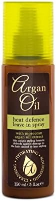 Xpel Argan Oil Heat Defence Leave in Spray, Eucalyptus, 150 ml