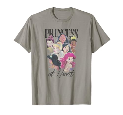 T-shirt Disney Princesses en coton doux pour look décontracté au quotidien