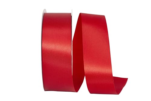 Reliant Ribbon 5100-065-16C Ribbon, 1-7/8 Inch X 100 Yards, Red