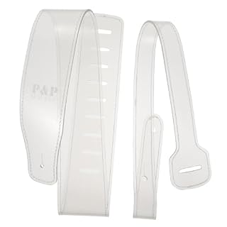 Totority 1Pc Sangle Transparente Sangle De Guitare Ceinture De Ukulélé Claire Sangle D’Épaule De Guitare Sangle De Basse Sangle De Ukulélé Ceinture De Guitare Électrique Ou Bretelles - Les Beatles, Paul McCartney, John Lennon, RIngo Starr, George Harrison