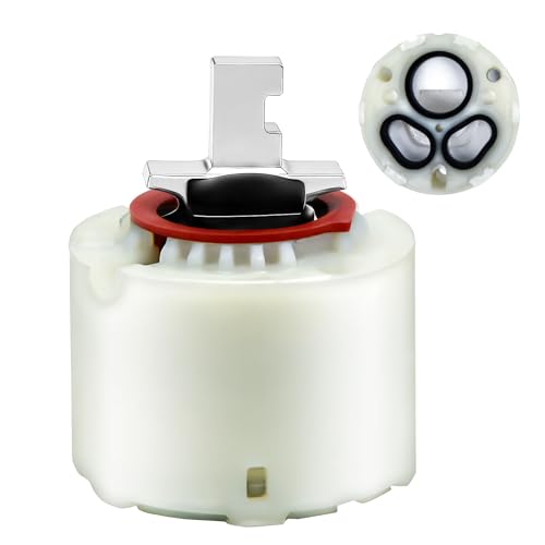 Nereusfwater Shower Faucet Cartridge,Compatible with American Standard 023529-0070A/H, for Single Handle Kitchen and Bathroom Tub/Shower Faucets, Temperature and Volume Control, 1.85-Inch (47 mm)