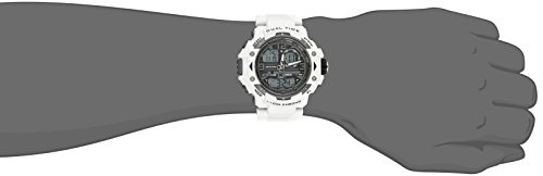 Armitron Sport Men's 20/5062WHT Analog-Digital Chronograph White Resin Strap Watch - Image 3
