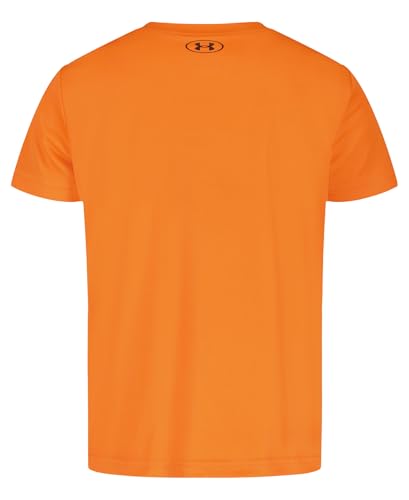 Image of Under Armour Boys Short Sleeve Core Graphic T-Shirt, Lightweight & Breathable, Relaxed Fit