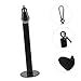 Sosoport Heavy Duty Barbell Rack Fitness Loading Pin Gym Weight Loading Pin Barbell Slice Weight Rod for Home Workout