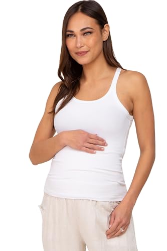 PinkBlush Ribbed Maternity Tank Top