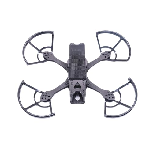 MINI �ƌ݊�������A3 �C���` 150mm �J�[�{���t�@�C�o�[�t���[���L�b�g�A���� 4MM �̃A�[���t���AFPV �t���[�X�^�C�� RC ���[�V���O �h���[�� �N�A�b�h�R�v�^�[�p(Frame Cover)