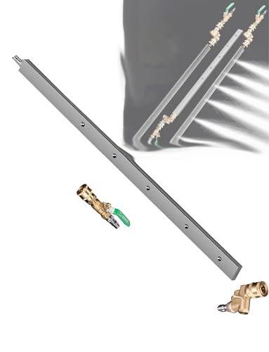 ポータブルラジエータークリーニングワンド、コンデンサークリーニングロッド、水タンククリーニングロッド、家庭用車、トラック用(Rod Length 31.5")