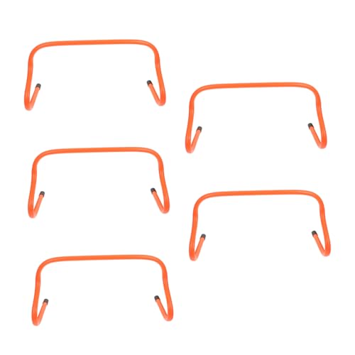 GOOHOCHY Flexibility Training Rack for Football 5-Piece Set Iron Hurdles for Boys and Girls' Coordination Strength Exercises Outdoor Use