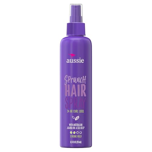 Aussie Sprunch Hair Spray, Strong Hold 8.5 oz (Pack of 2)