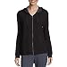 Hanes Women's French Terry Full-Zip Hoodie, Black, Medium