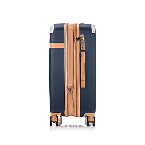 Conjunto de Malas Athena 2 Pç Rígida 360° Santino BGV182MP (Azul Marinho)