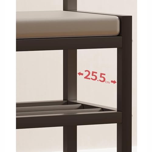 Rangement indépendant 2 niveaux pour petits couloirs encombrés - 6