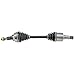Front Driver Side and Passenger Side CV Axle Assembly Set 2 Piece Compatible with 11-14 Chrysler 200 V6 3.6L 13-14 Dodge Avenger V6 3.6L 12-17 Journey V6 3.6L 18-19 Journey V6 3.6L AWD