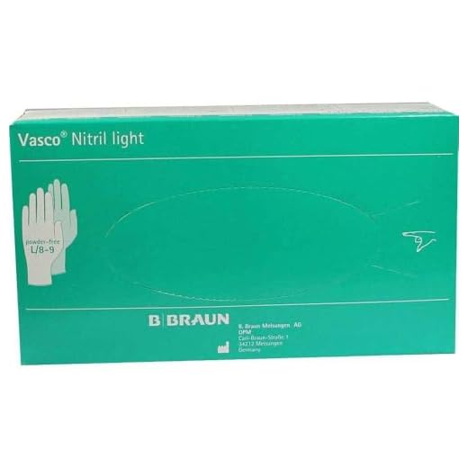 VASCO Nitril light Untersuchungshandschuhe Gr.L 100 St