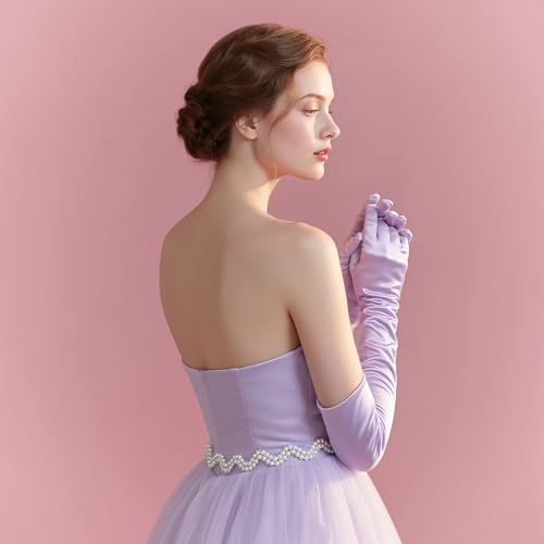 Women Gloves for for Wedding, Tea Party, Cosplay, Costume