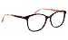 Urban Eyewear RX108 Eyeglasses with Hard Case, Size: 55-16-140mm (Brown)