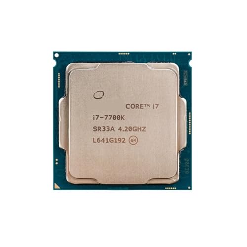 Processeur CPU Core i7 7700K 4,2 GHz Quad-Core Huit Threads LGA 1151 8 Mo 91W
