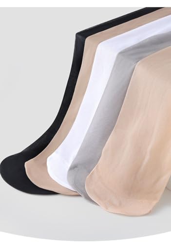 12 Pairs Plus Size Knee High Stockings for Women 15D Sheer Nylons Socks with Wide Calf2