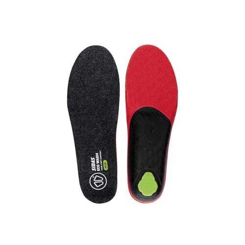 SIDAS Unisex 3feet Warm Insulated Cushioned Medium-Arched Feet Ski Boot Insoles with EVA Shell for Arch Support | Skiing, Winter Sports, Black, Medium