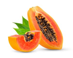 25+ Waimanalo Dwarf Papaya Fruit Seeds For Planting - Very Fresh, Rare, Organic, Tropical Seeds For Home Gardeners - High Yielding, Fast-Maturing And Sweet Flavor - Compact Size For Small Spaces #TOP1