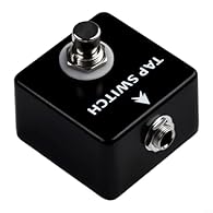 【Compact and 】The Tap Switch Tempo Switch Guitar Pedal is designed with a compact size and a full metal construction, making it lightweight and for long-lasting use. 【Wide Compatibility】This switch pedal can be used with various types of pedals, allo...