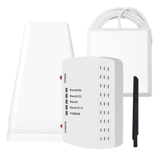 Cell Phone Booster for Home, Up to 6000 Sq.Ft,Cell Phone Signal Booster with 2 Indoor Antennas for Band 66/2/4/5/12/17/13/25,Boost 4G 5G LTE Data for All U.S. Carriers1