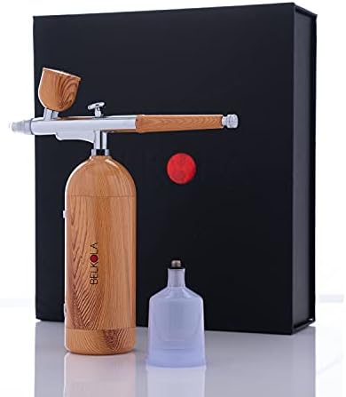 BELKOLA Air Brushes for Painting - Multi-functional Airbrush Kit with Air Compressor - Rechargeable Handheld Airbrush Set and Portable Airbrush Mini Compressor Kit