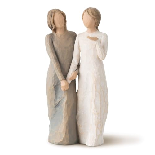 Willow Tree My Sister My Friend Walk with me. and Along The Way Well Share Everything A Gift to Celebrate Supportive Friendships Among Women Sisters Co-Workers Sculpted Hand-Painted Figure