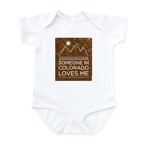 CafePress Someone in Colorado Loves Me Body Suit Cute Infant Bodysuit Baby Romper