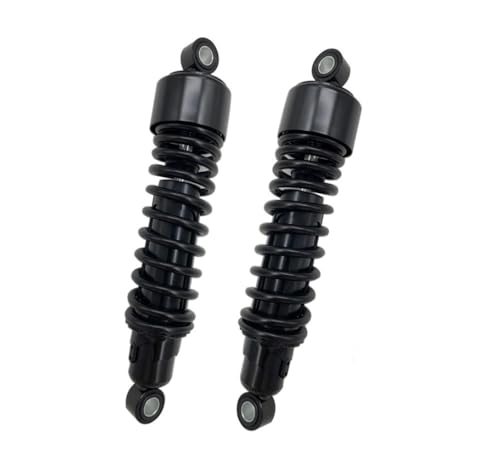 Amortisseur arrière moto 295mm élimine les chocs sur Davidson 883 ressort noir