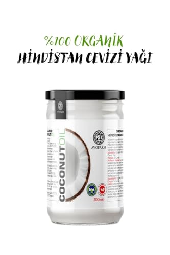 Organik Soğuk Sıkım Hindistan Cevizi Yağı%100 Organik (300 ML)