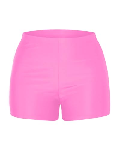 Image of Yonique Womens Swim Shorts Solid Tankini Bottoms Swimsuit Bottoms(Available in Plus)