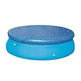 VOSAREA Cubierta De Piscina Redonda Resistente Al Polvo para Piscinas Hinchables y Desmontables Azul