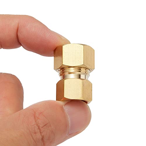 Adaptateur laiton sans plomb 3/8 vers 1/4 compression étanche pour glaçons - 5