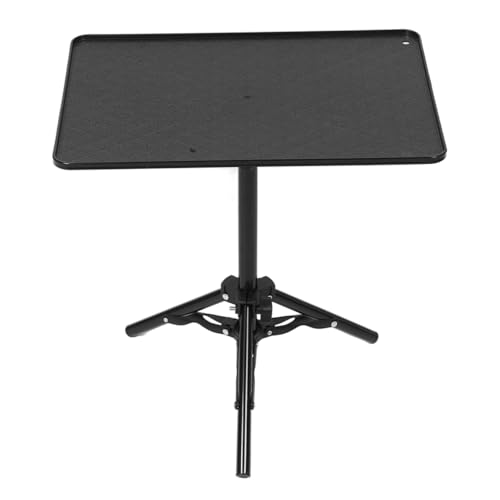 SWOOMEY プロジェクター三脚スタンド 高さ角調整可能 プロジェクターテーブル付き ラップトップスタンド 三脚式安定設計 コンパクト設置 収納便利 立簡単