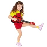 Mini Violão Infantil Acústico C/ Cordas De Aço Iniciantes