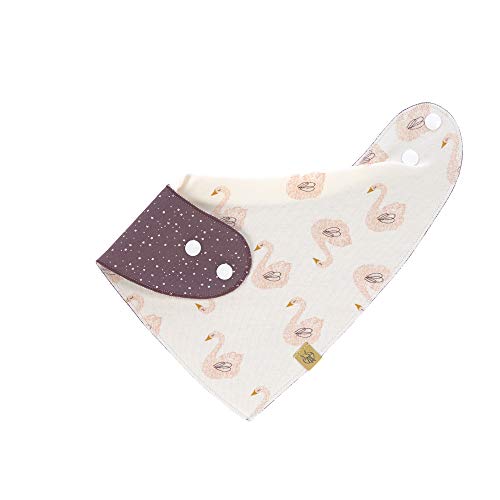 LÄSSIG Baby slabbetje bandana halsdoek katoen drukknop omkeerbaar / baby bandana Little Water - Afbeelding 3