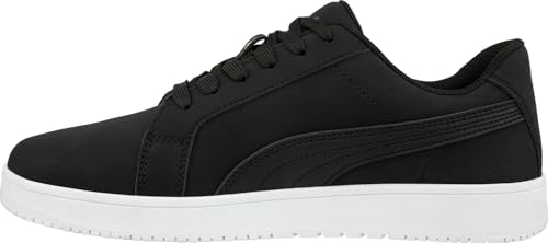PUMA Women's Stellar Soft Toe SRO Athletic Shoes - Black/White (7.5 W) angle 3