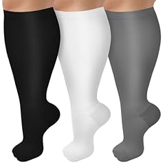 025-3 Pack Black/White/Gray