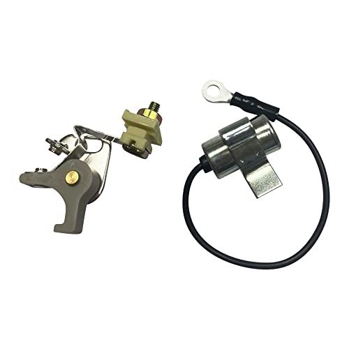 GardenPal Ignition Kit for Tecumseh Part 730600 and 740037A, Oregon 33-186 Points Condenser Replacement Parts