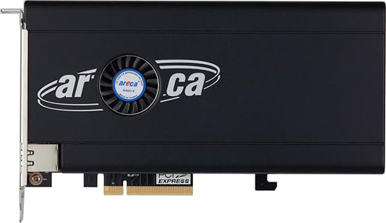 ARC-1886-6N2I PCIe Gen 4 NVMe RAID Controller M.2 Slot SATA Connector 8GB DDR4 Cache for RAID 0/1/3/5/6/10/30/50/60 Single Disk JBOD