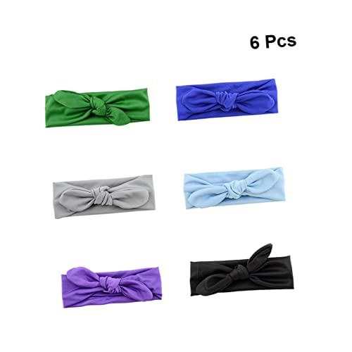 FOMIYES 6 Pçs Acessórios Para O Cabelo Do Bebê Menina Fitas De Cabelo Para Meninas Laços De Cabelo C