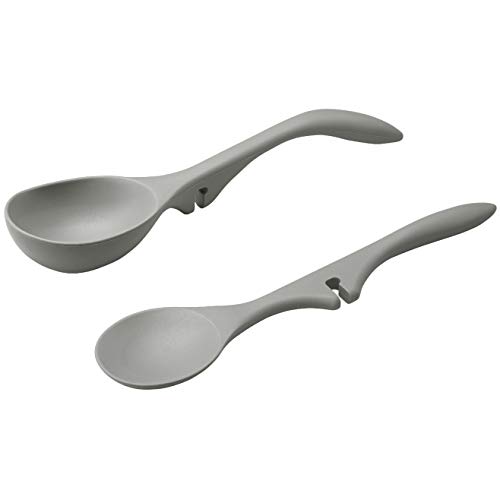 Rachael Ray Tools & Gadgets 2-Piece Lazy Tools Set, Sea Salt Gray