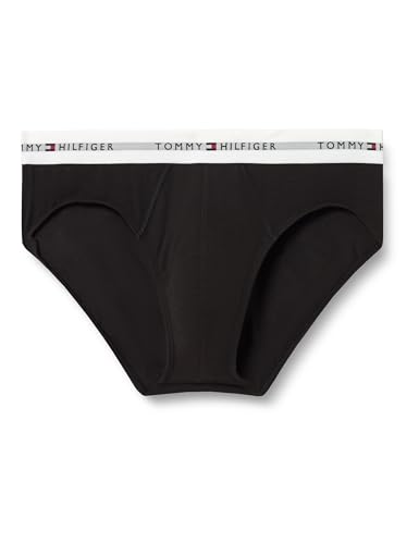Tommy Hilfiger Premium Essentials Slip aus Stretch-Baumwolle, 3er-Pack, Marineblau mit Olive Night/Peacoat/Glacier Grey… – Ansicht 1