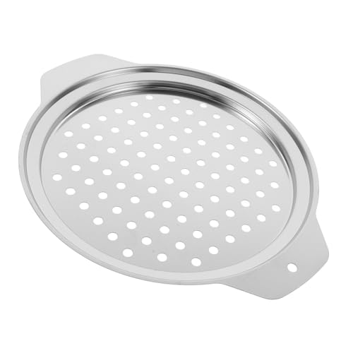 Alipis Stainless Steel Steaming Tray Strainer Bowl Plate Steam Rack Trivet for Vegetables Meat Seafood